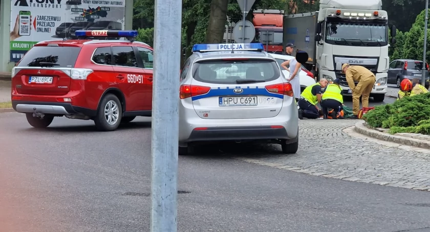 Potrącenie kobiety w Złotowie    