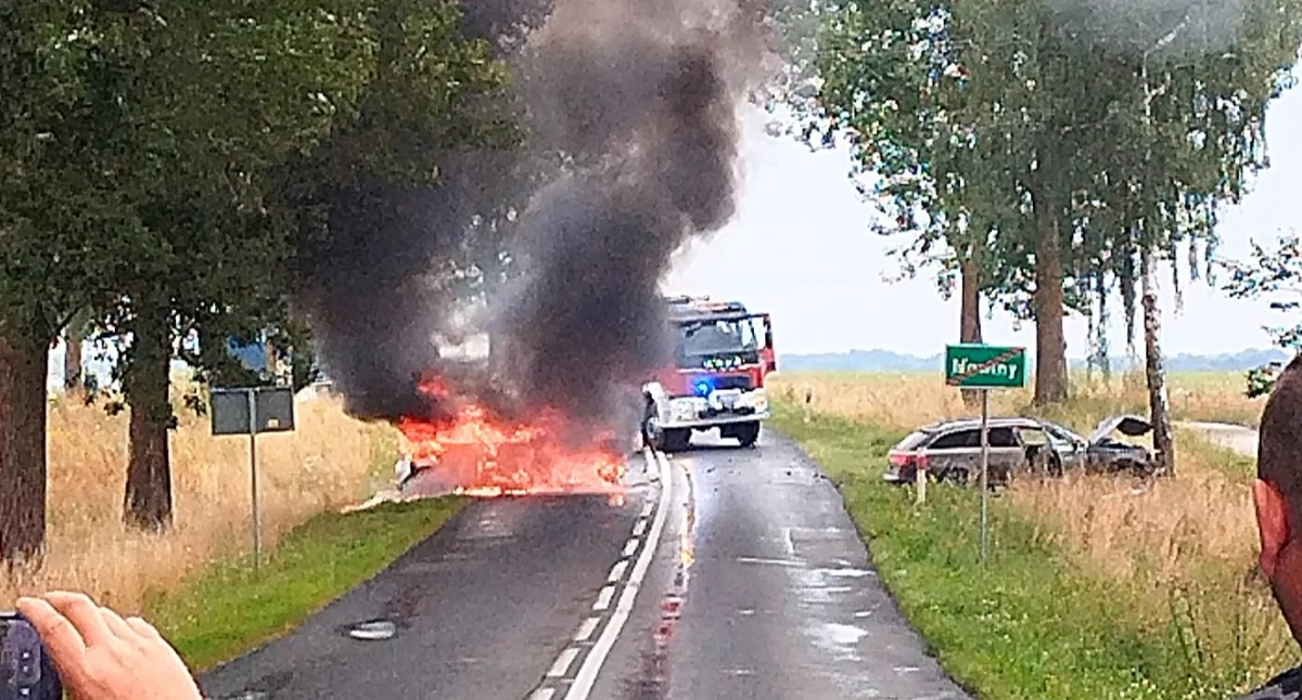 Gdyby nie pomogli spłonąłby żywcem
