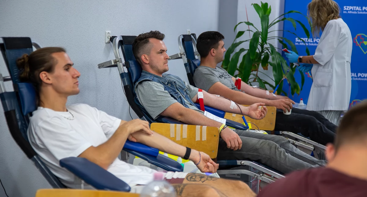 W złotowskim Szpitalu Powiatowy przez cztery godziny oddawano krew