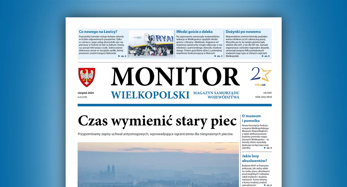 Monitor Wielkopolski - sierpień 2024
