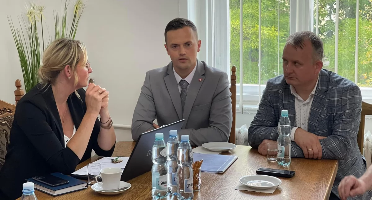 Spotkanie z dyrektorami szkół średnich z powiatu złotowskiego