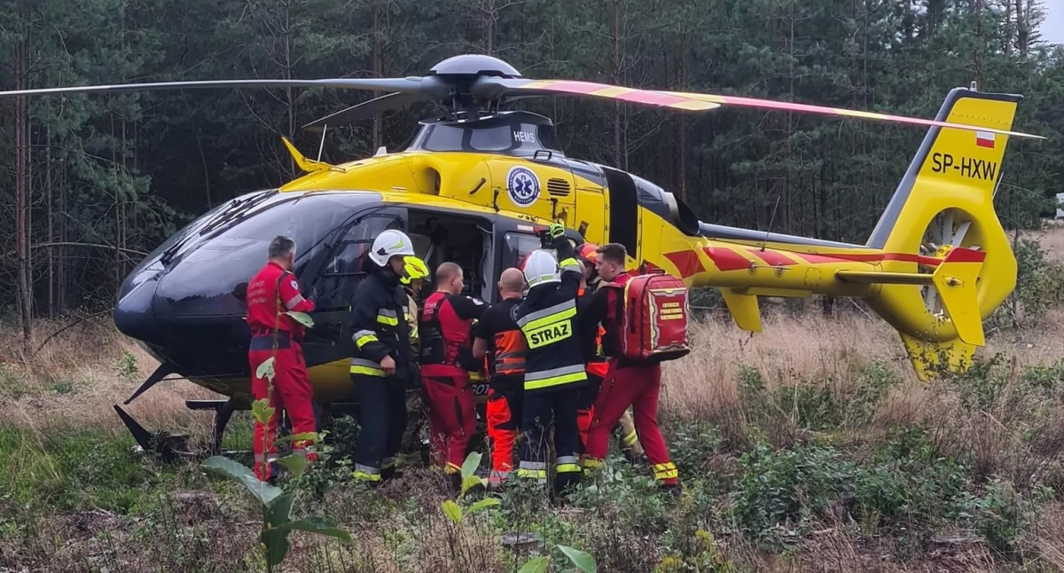 Poważny wypadek na trasie Górzna-Jastrowie