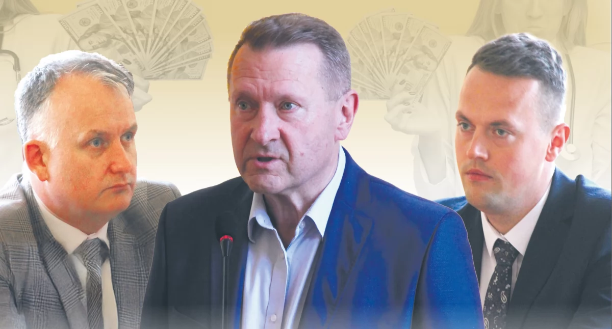 Traktują szpital jak łup wojenny