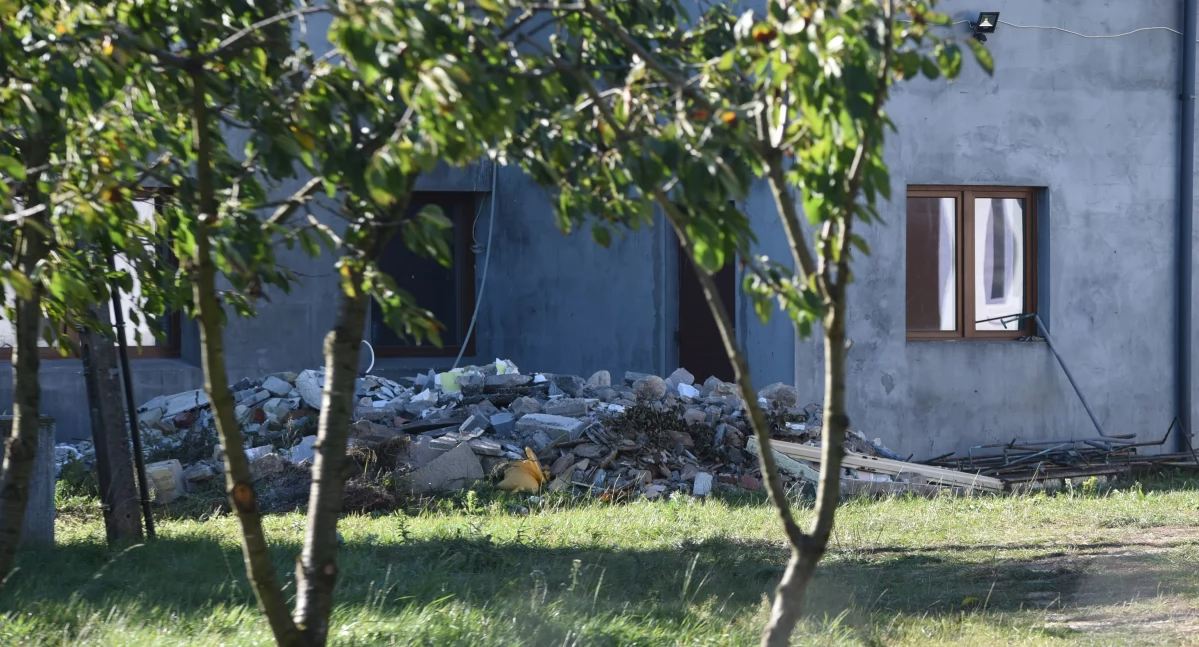 1,5–tonowa ściana zabiła mieszkańca Świętej