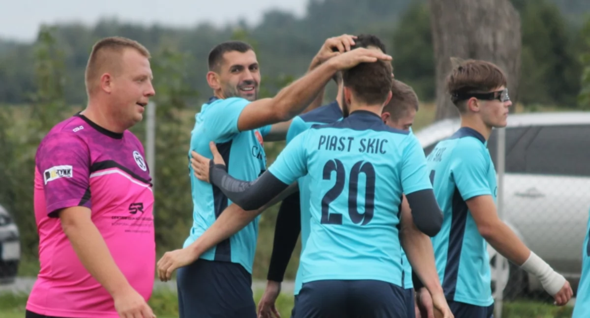 Piast Skic z kompletem punktów, choć nie bez problemów