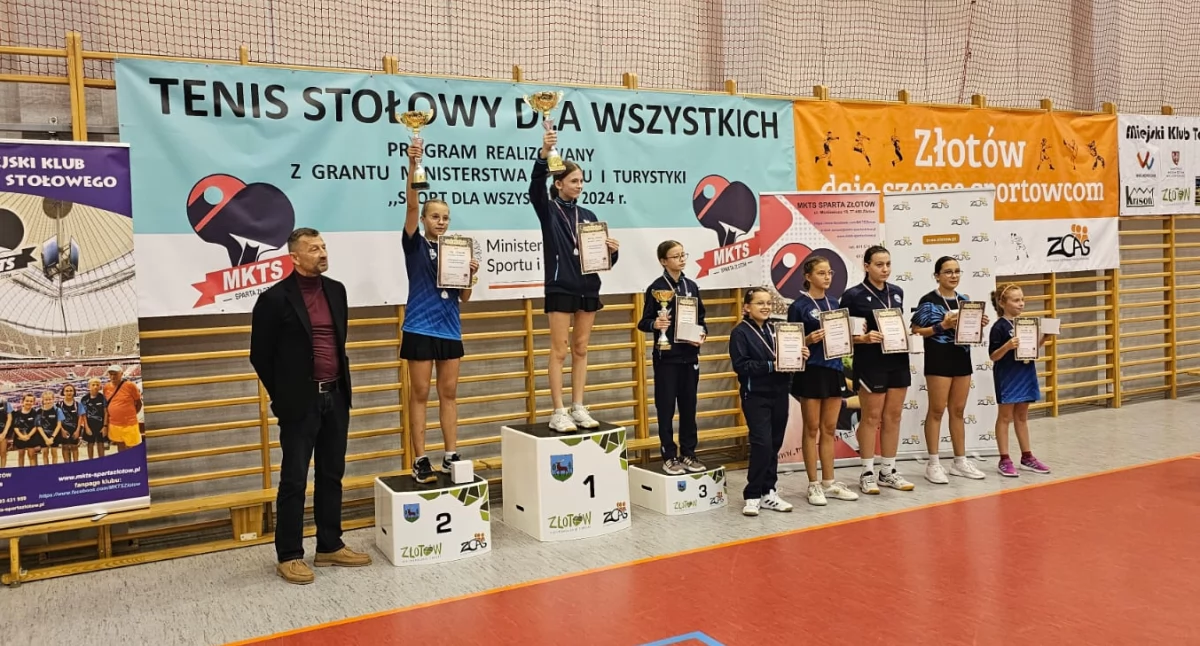 Sport dla Wszystkich. Otwarty Turniej Tenisa Stołowego w Złotowie
