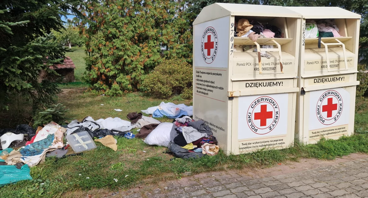 Pojemniki na odzież znikną z miasta!