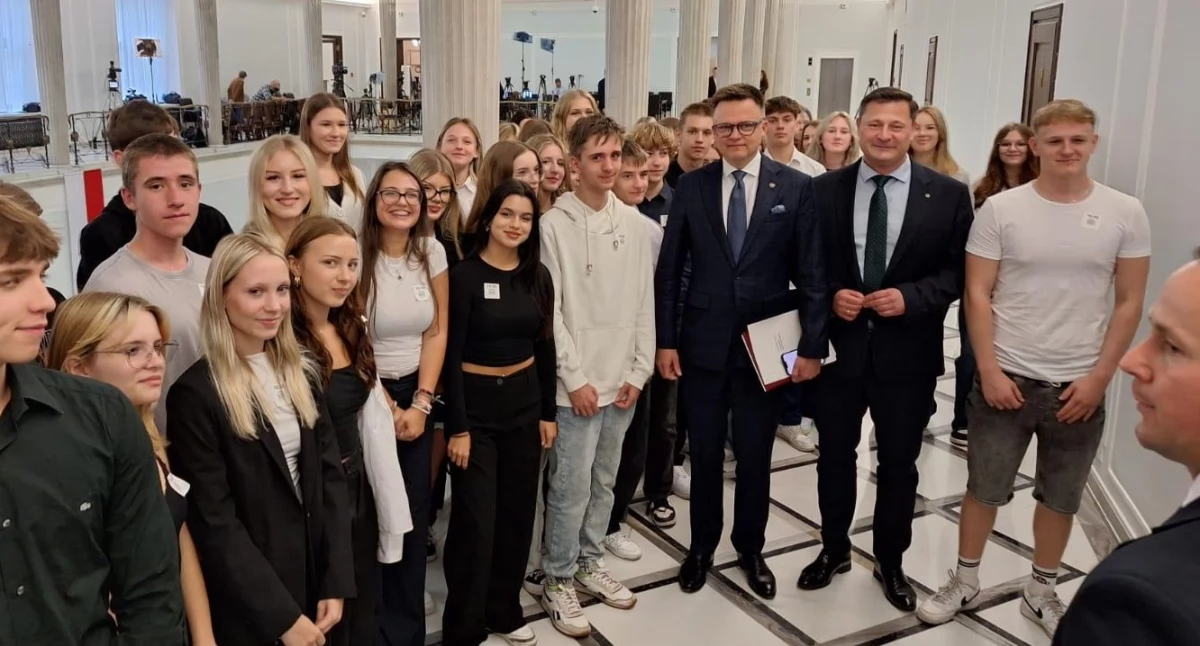 Uczniowie złotowskiego Ekonoma z wizytą w Warszawie 