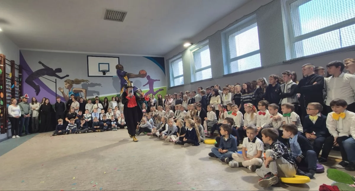 Pasowanie na uczniów w Skórce