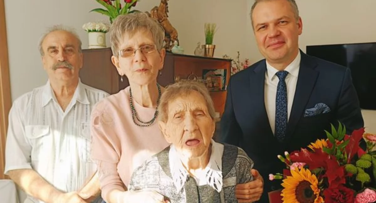 102. urodziny pani Teresy ze Złotowa