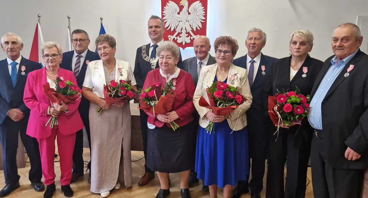 [WIDEO] Złote Gody w Złotowie – pięć par świętuje małżeński jubileusz