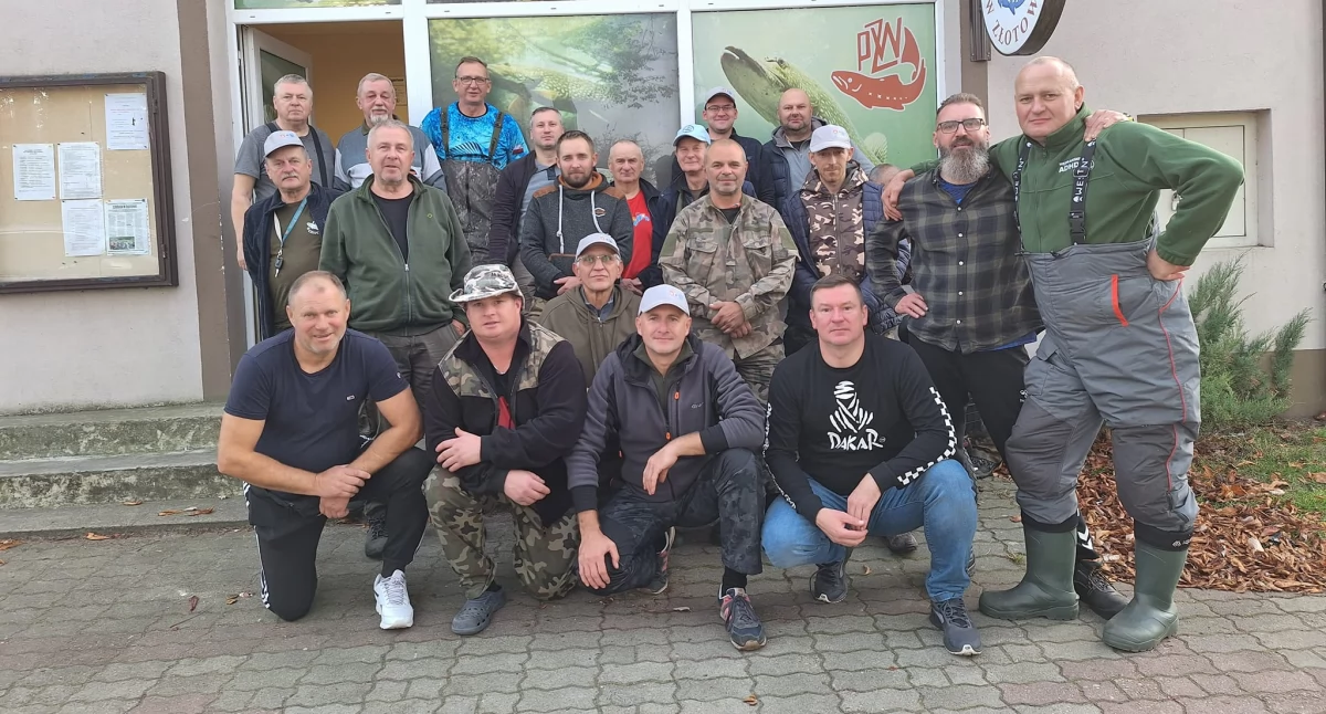 Człuchowianie w Złotowie. Wędkarskie szranki i konkury nad jeziorem Miejskim