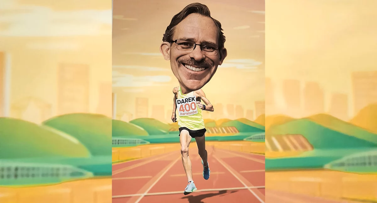 Ile?! 400 maratonów Dariusza Slotały