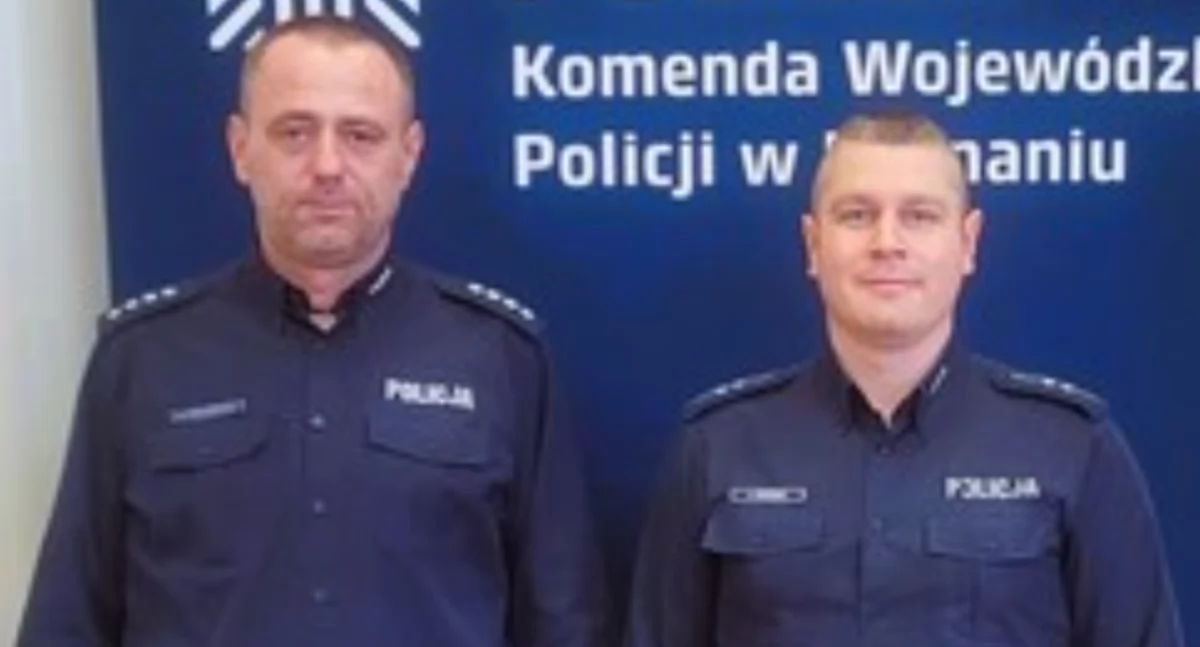 Aspirant Adam Równiak wyróżniony przez Komendanta Wojewódzkiego