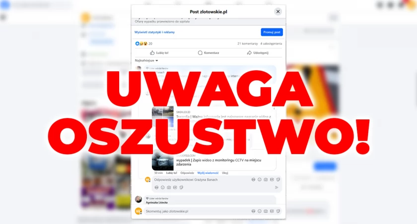 Oszustwa w sieci: Uważaj na linki do „nagrań ze zdarzenia”!