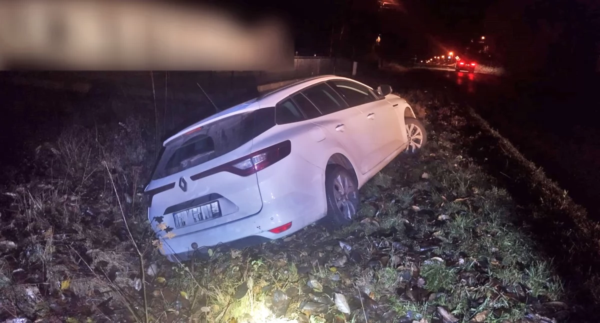 Kierowca wypadł z drogi i uciekł do lasu. Czy był pod wpływem alkoholu?
