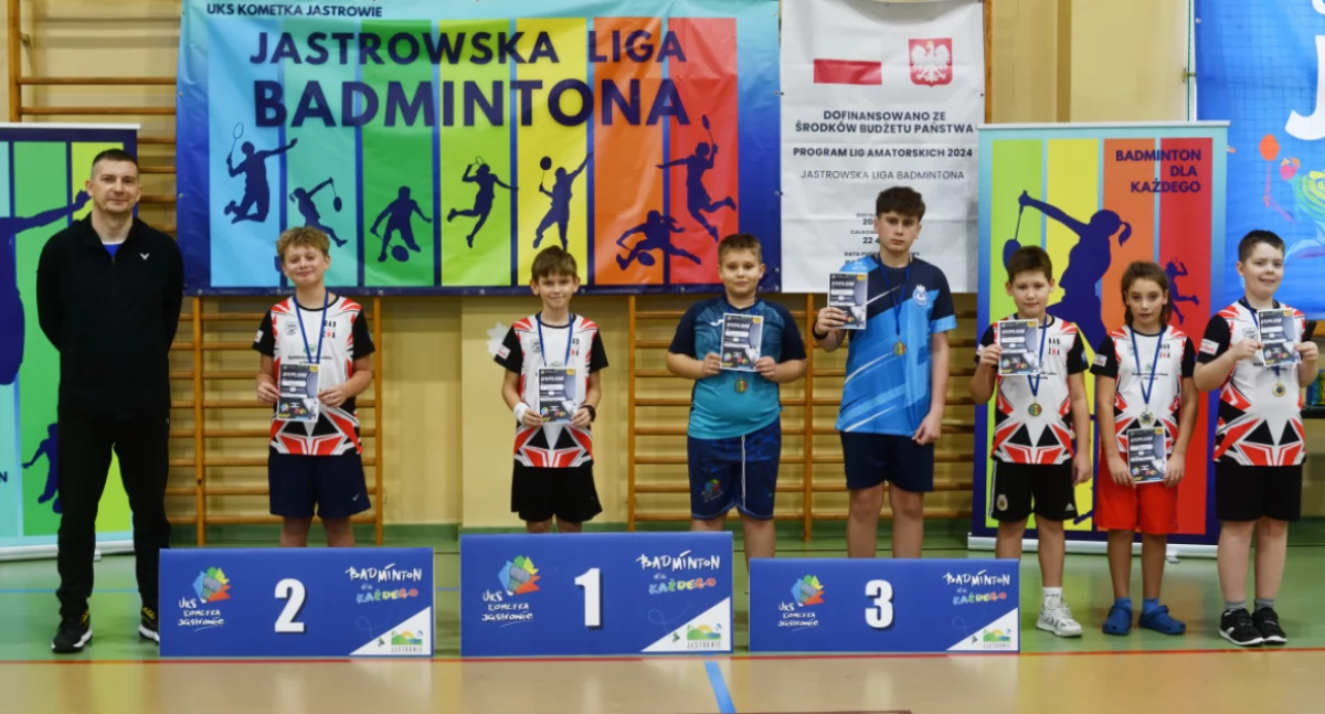 Finał Jastrowskiej Ligi Badmintona. Wiele godzin sportowych emocji