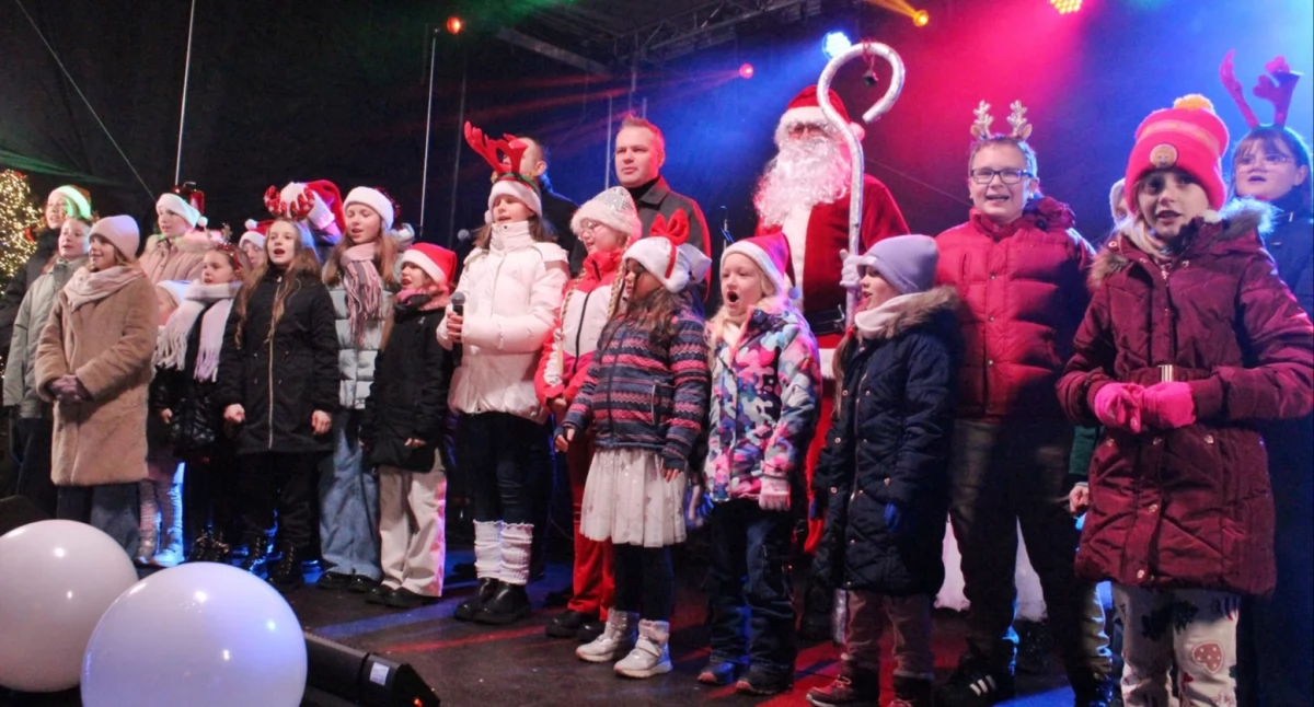 Mikołajki w Złotowie – świąteczna magia na placu Paderewskiego