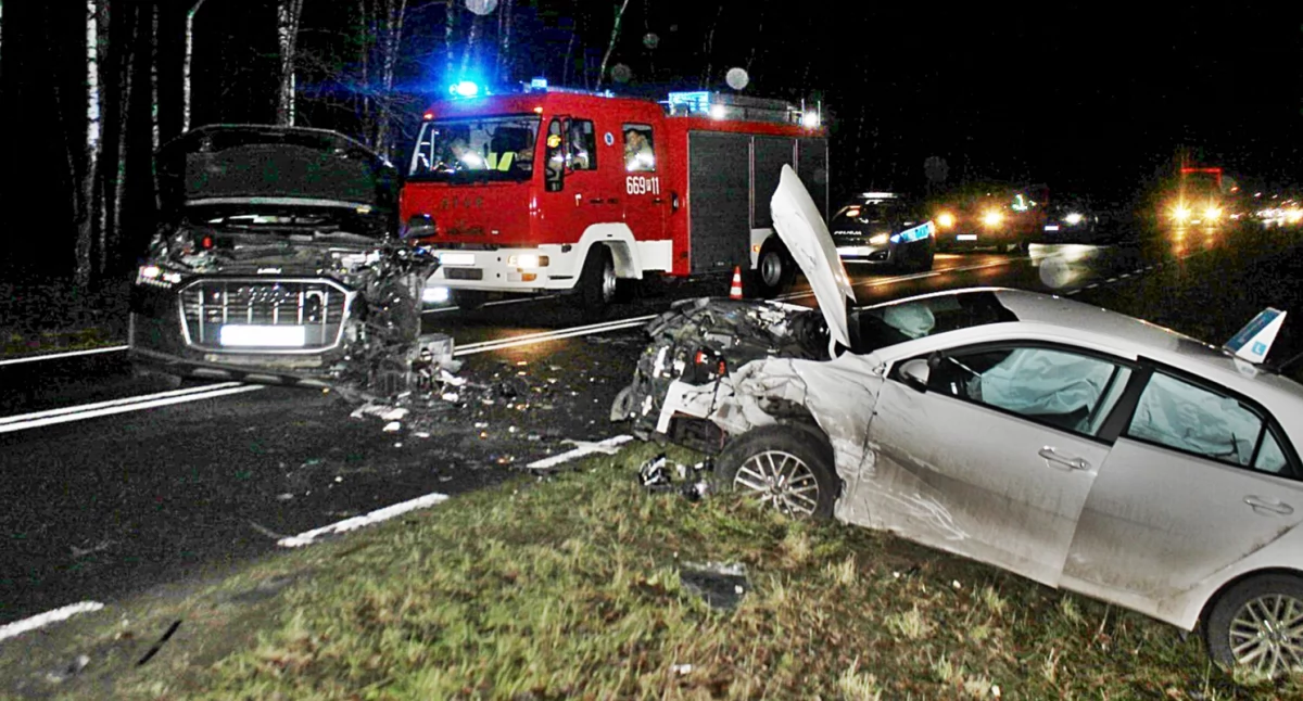 Karambol drogowy pod Żeleźnicą. Są poszkodowani