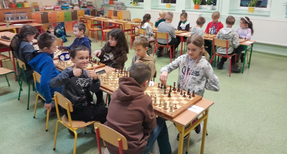 Poznaliśmy nowych szachowych mistrzów ze złotowskich szkół