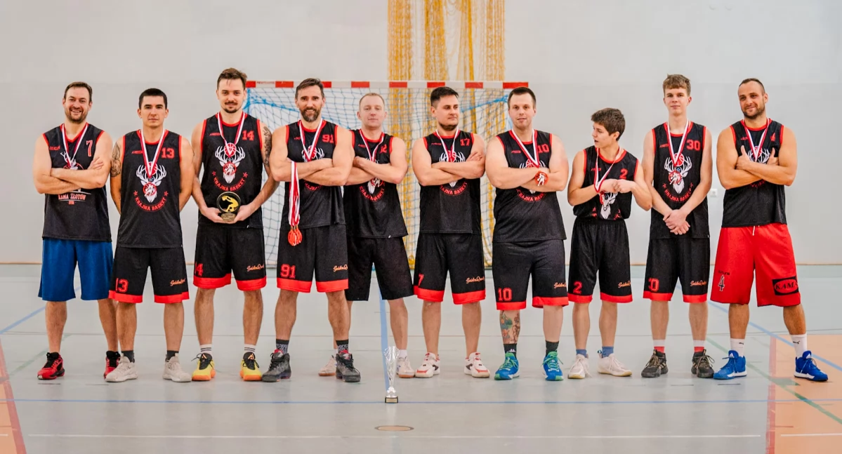 Krajna Basket na podium ligi EBL Szczecinek