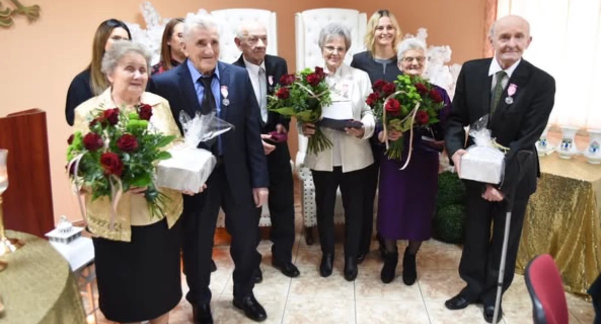 Małżeńscy tytani - Barbara i Zbigniew Konik, Halina i Tadeusz Śmiałek oraz Marianna i Ryszard Odzeniak