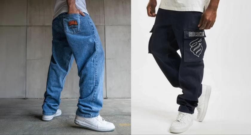 Jak nosić luźne jeansy i nadal wyglądać stylowo? Przewodnik po streetwearowych stylizacjach