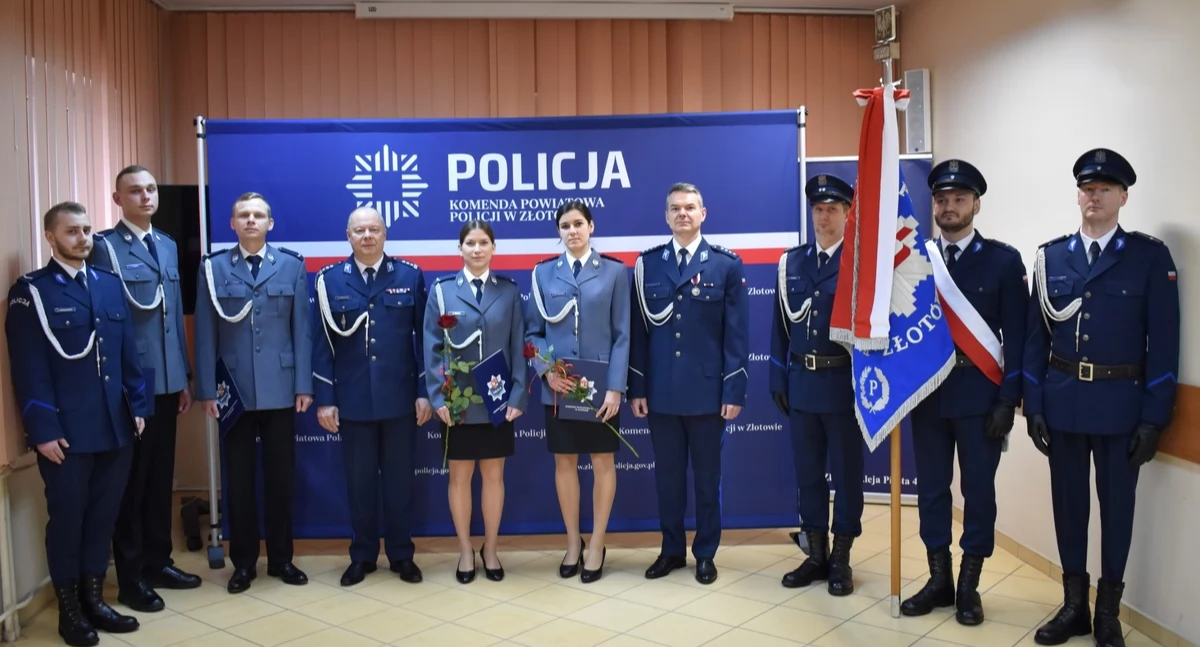 Awanse w złotowskiej komendzie Policji