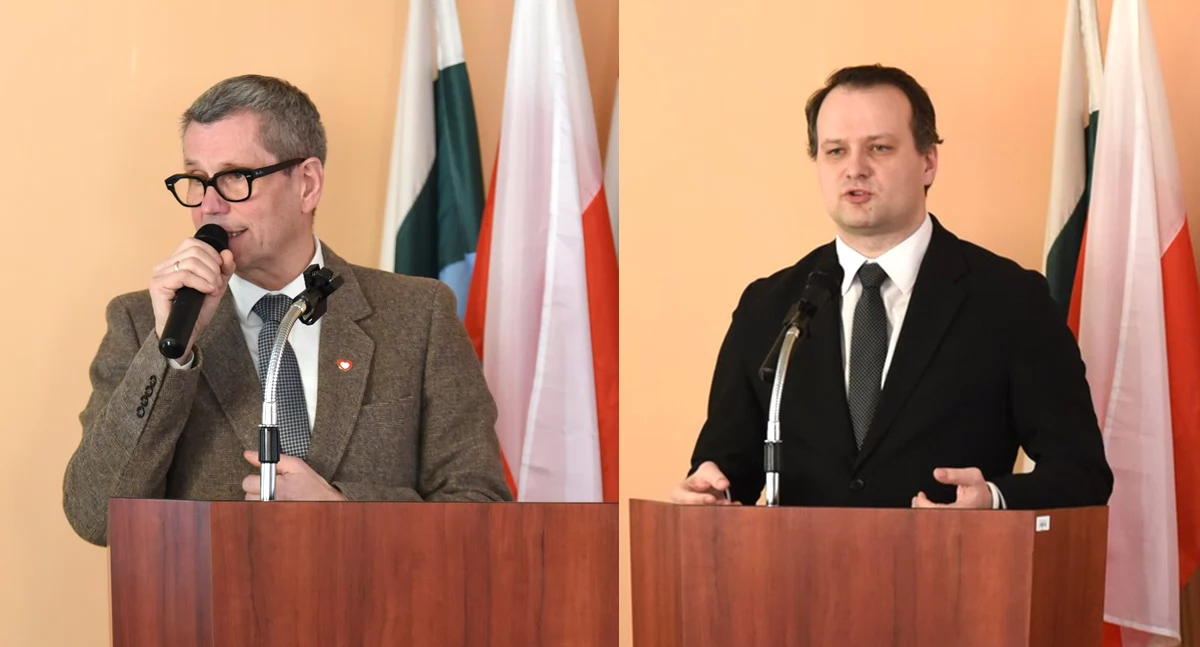 Poseł Szopiński oraz radny Wojtiuk wzięli się za przysłowiowe łby