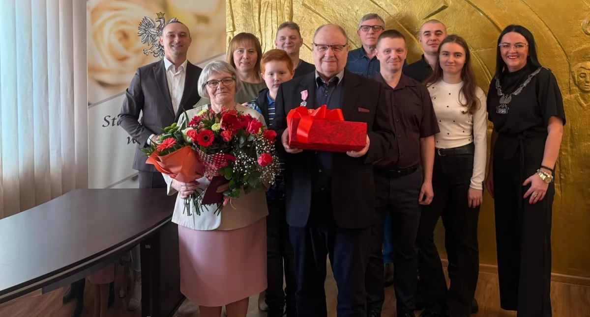 Złote Gody Mieczysławy i Leszka Szadkowskich