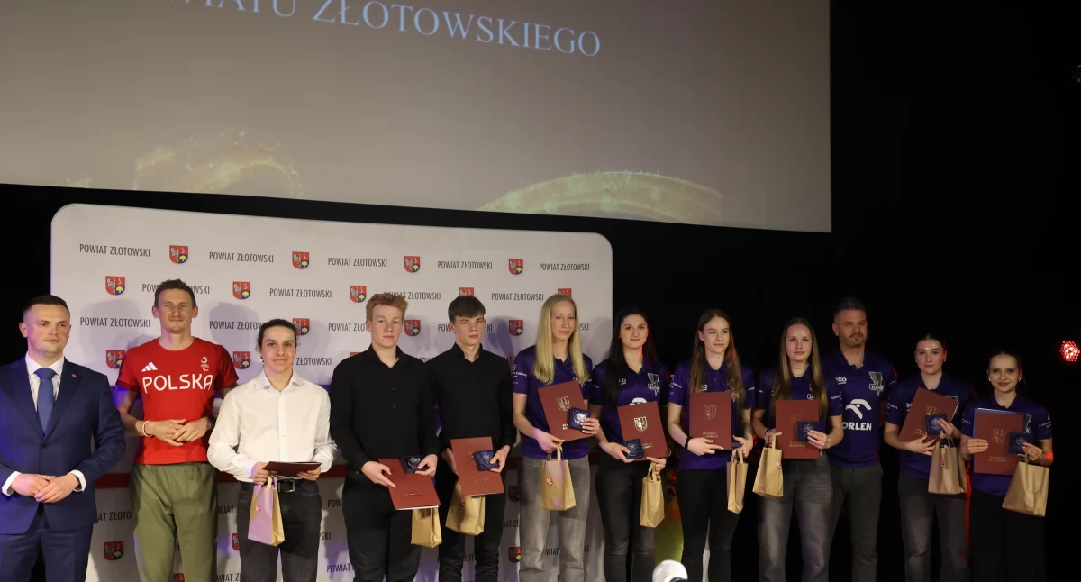Młodzi mistrzowie  na Gali Sportu Korony Powiatu Złotowskiego