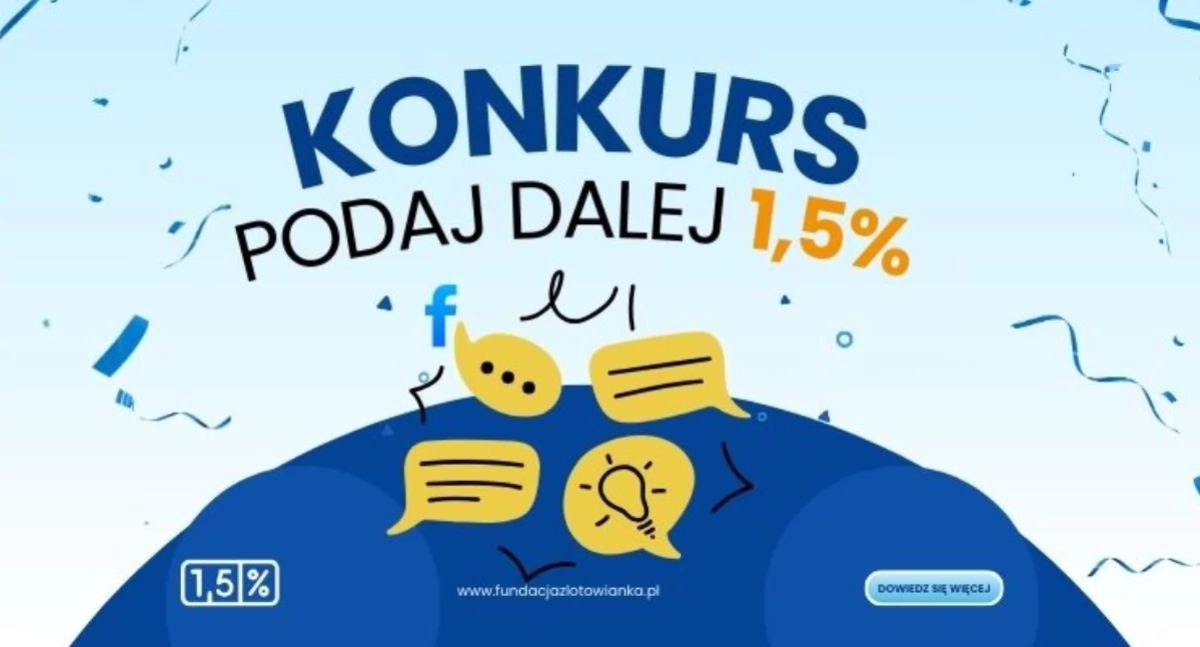 Konkurs Podaj Dalej 1,5%
