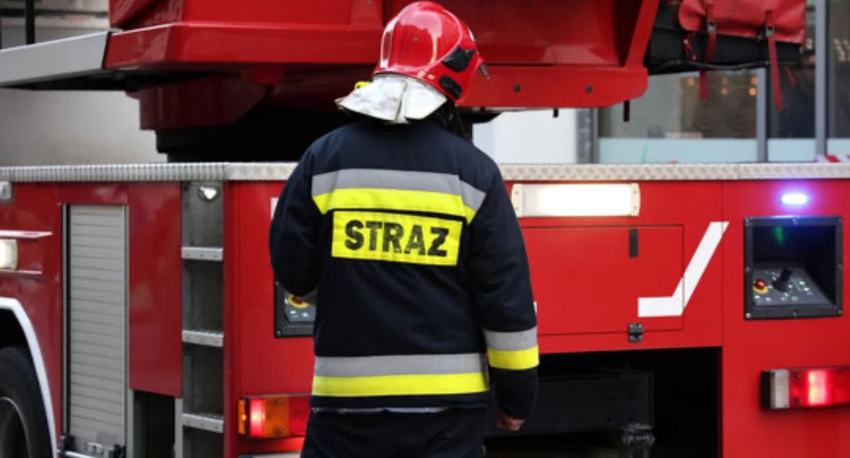 Tragiczny pożar w Chwalimiu: jedna osoba nie żyje, druga ciężko ranna