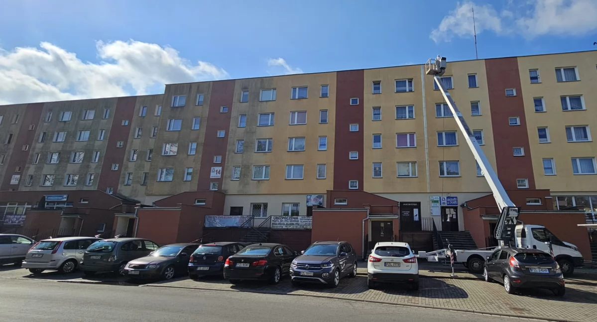 Pucują blok numer 14 w Złotowie