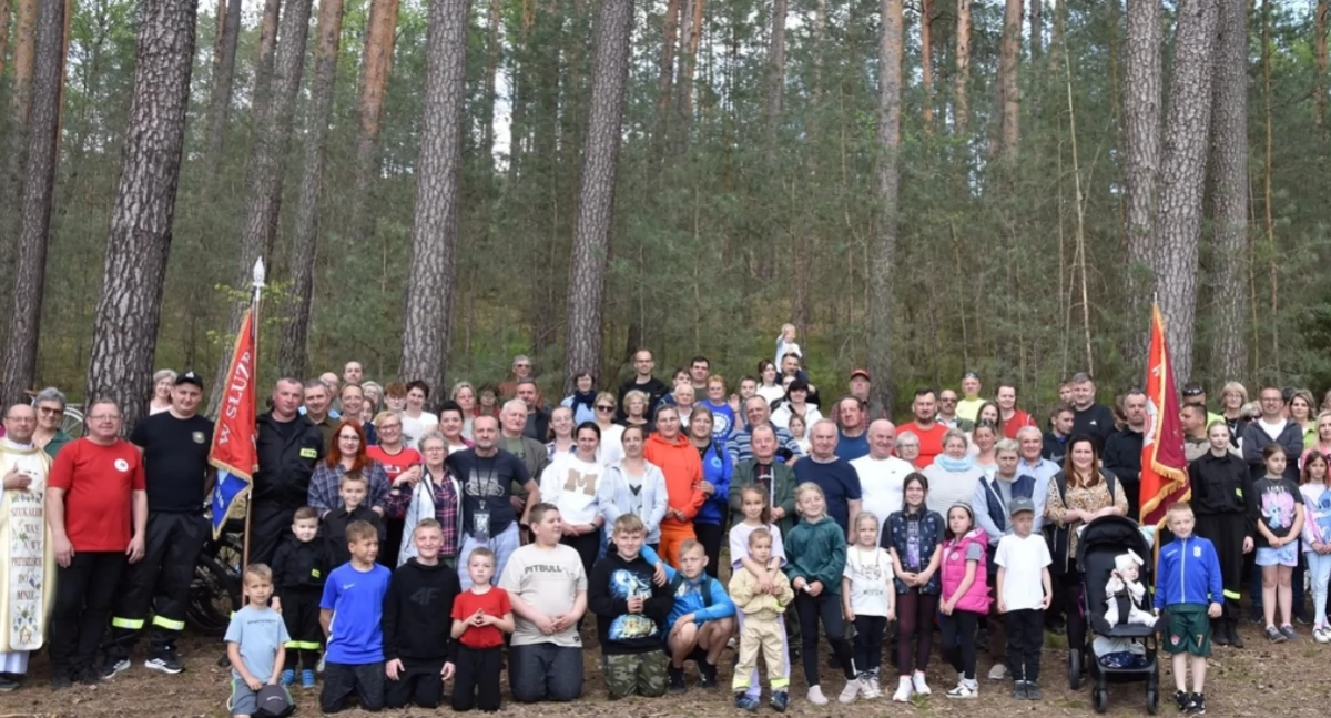 Na Wrzosy pielgrzymowali rowerami i kajakami