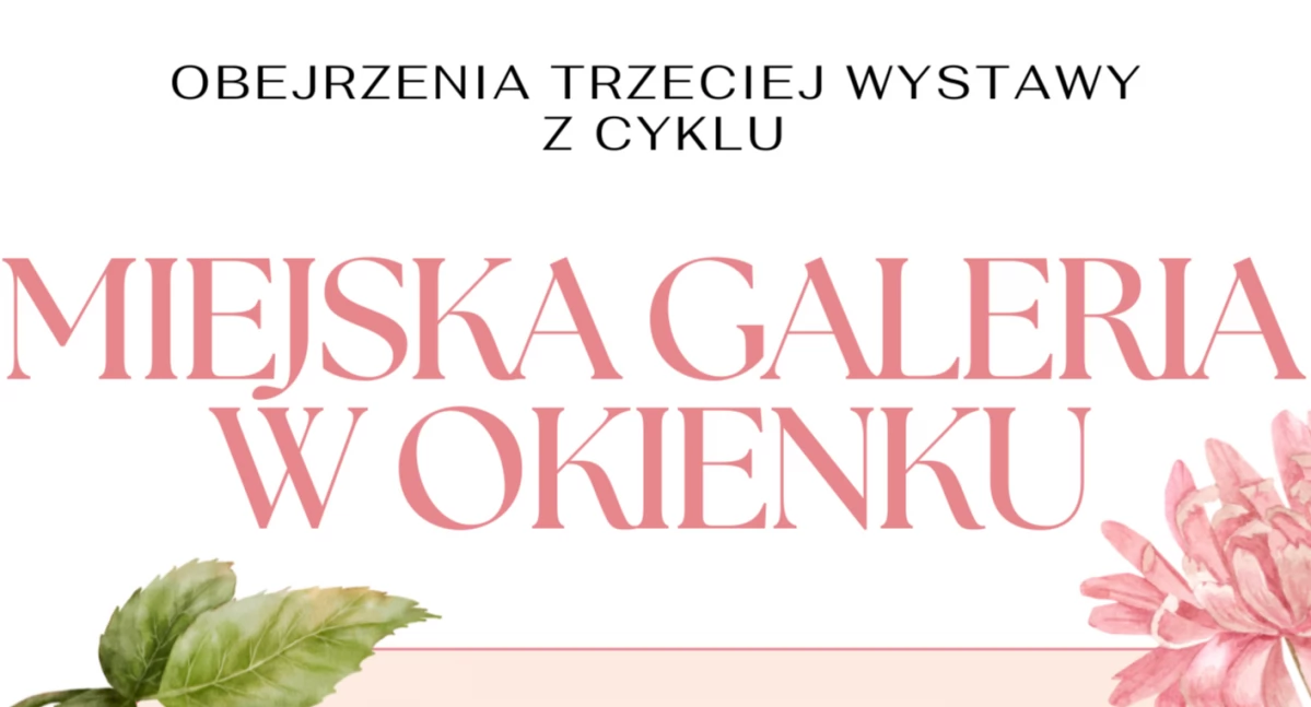 Przedszkolaki w Miejskiej Galerii w Okienku 