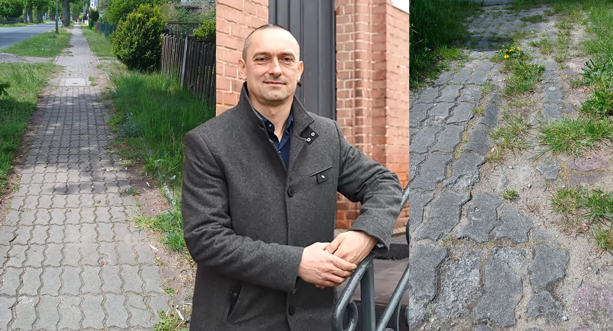 – Ludziom się należy – burmistrz o milionie z gminy na powiatowy chodnik