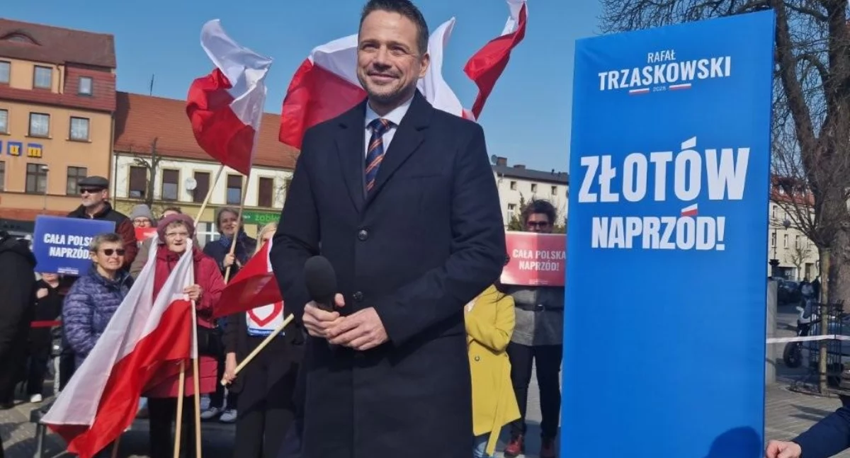 Miasto Złotów - wyniki wyborów prezydenckich 2025. Trzaskowski nokautuje rywali w Złotowie.