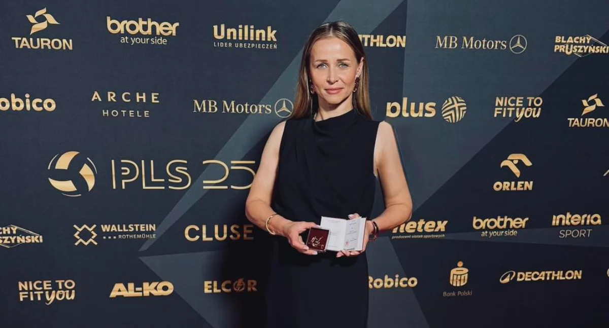 Paulina Maj- Erwardt z Złotowa uhonorowana Złotą Odznaką za zasługi dla sportu