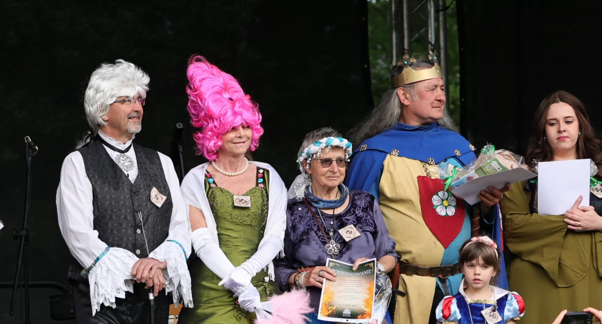 Andrzej Pydyn zwycięzcą konkursu na najlepszy strój. Finał Pikniku Historycznego w Złotowie