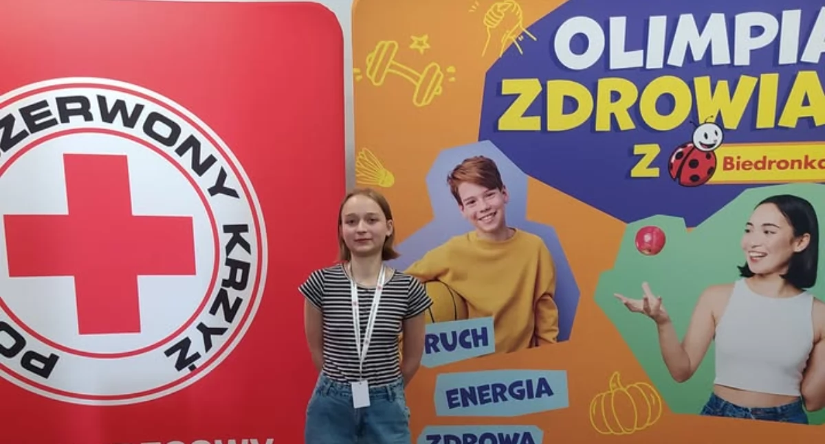 Julia Siekańska z ZSE w Złotowie finalistką ogólnopolskiej Olimpiady Zdrowia PCK 