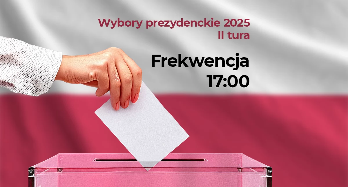 Druga tura wyborów prezydenckich 2025 – frekwencja w Złotowie do godz. 17:00