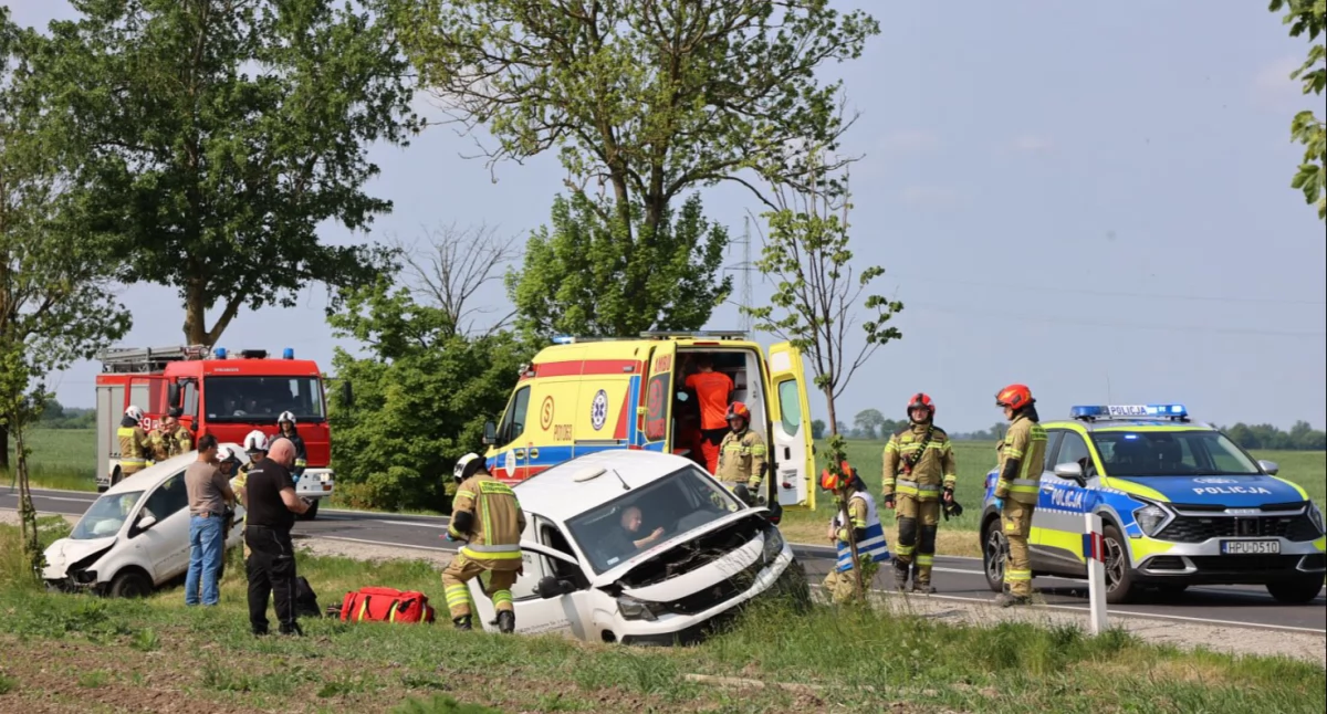 [AKTUALIZACJA] Wypadek drogowy między Klukowem a Krajenką