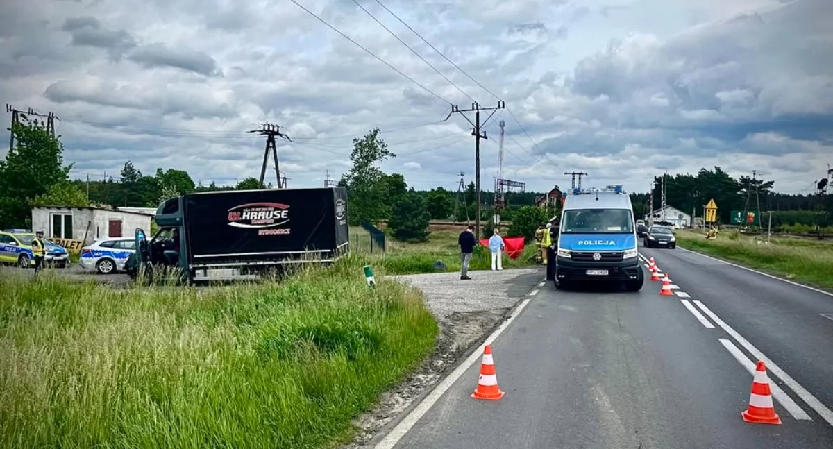 Tragiczny wypadek na DK10. Nie żyje motocyklista
