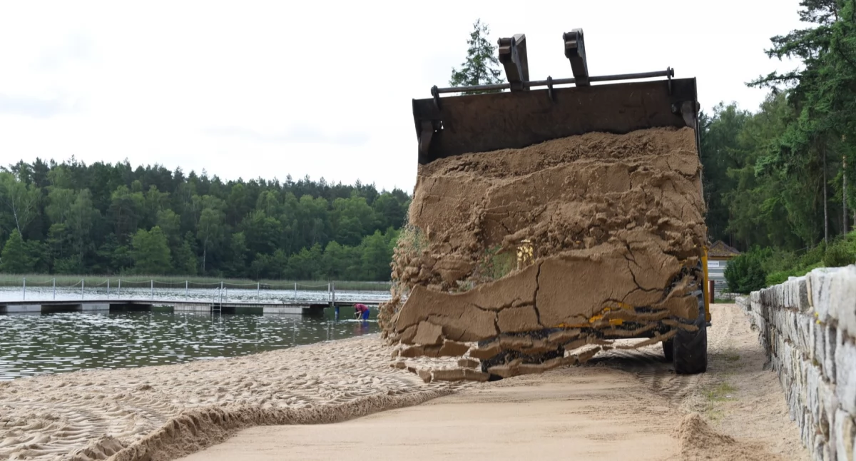 Plażowy sezon tuż-tuż. Jastrowie dopieszcza kąpieliska