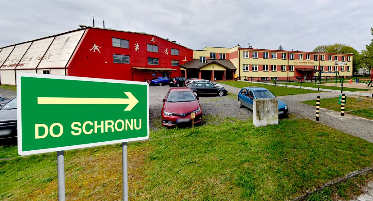 Czy w Szkole Podstawowej w Okonku powstanie pierwszy schron z prawdziwego zdarzenia?
