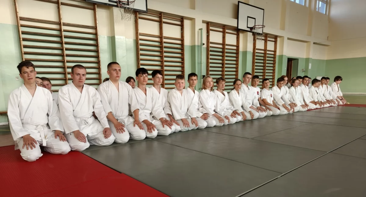 Tam sport i nauka języka idą w parze – letni obóz Aikido  