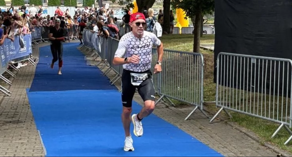 Dariusz Kowalski mistrzem w kategorii M55 na 1/2 Ironmana w Bydgoszczy!