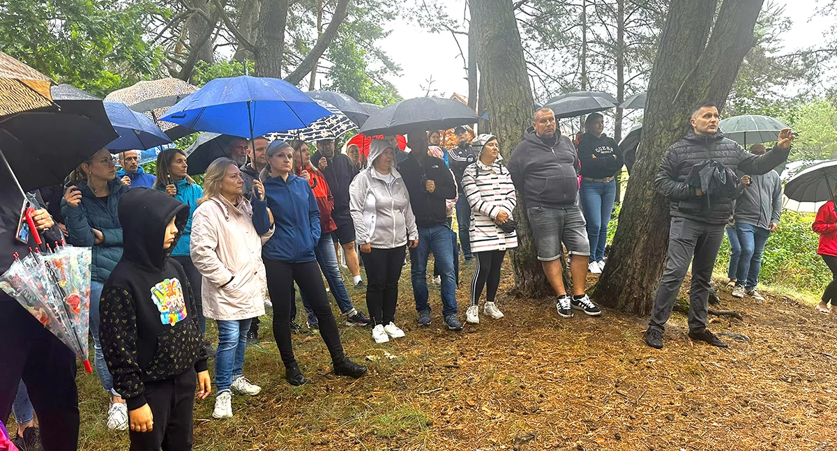 [WIDEO] Park linowy? Nie u nas! Mieszkańcy Jastrowia kontra inwestor i władze