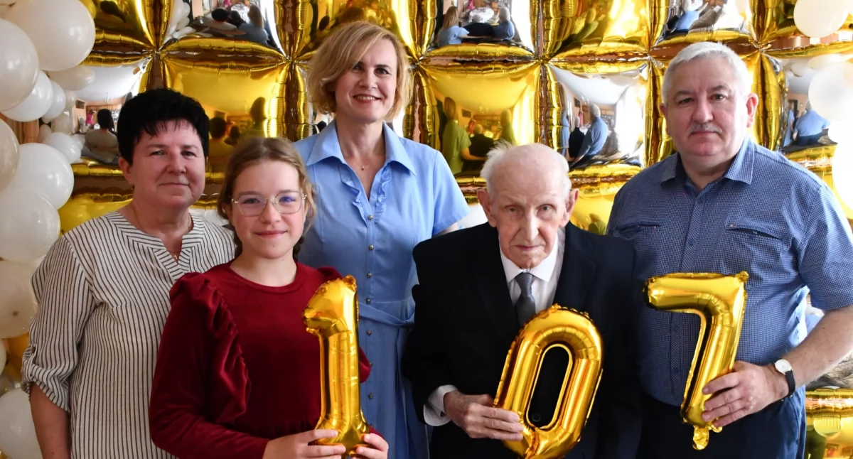 107. urodziny Pana Alfonsa Tomke – najstarszego mieszkańca Gminy Zakrzewo